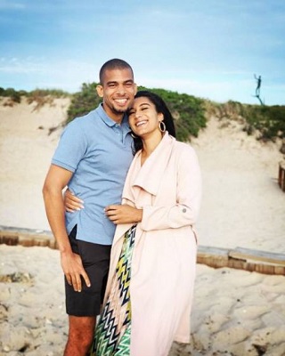 Morgan Radford and her boyfriend David Williams spending time ttogetyher